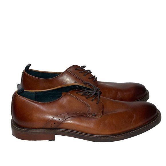 Rodd & Gunn Men\'s Size 43 Cognac Brown Leather Whitmore Street Dress Shoes 10 US main image 9